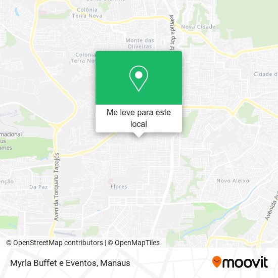 Myrla Buffet e Eventos mapa