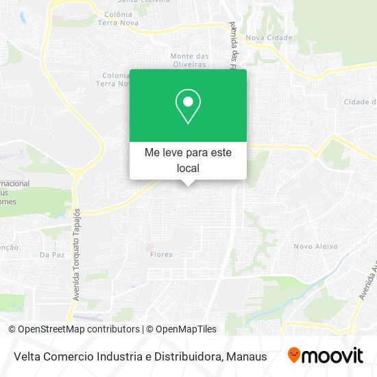 Velta Comercio Industria e Distribuidora mapa