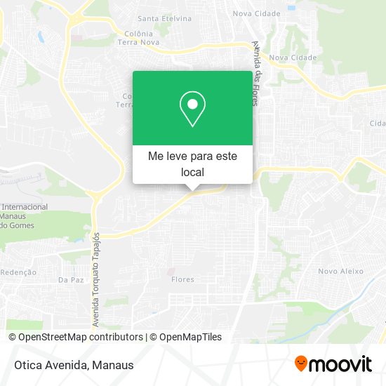 Otica Avenida mapa