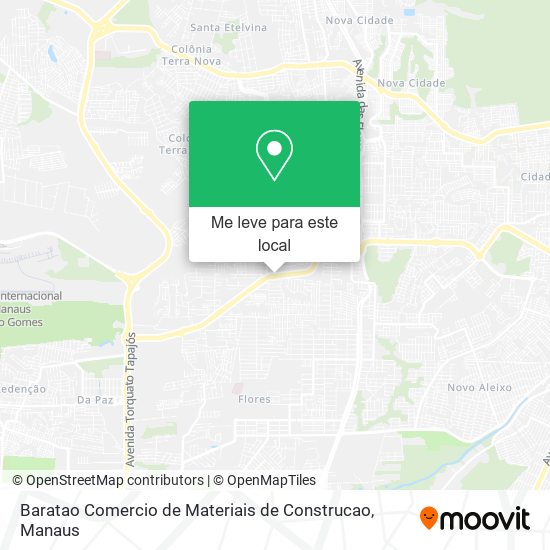 Baratao Comercio de Materiais de Construcao mapa