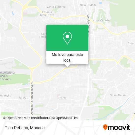 Tico Petisco mapa