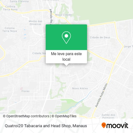 Quatroi20 Tabacaria and Head Shop mapa
