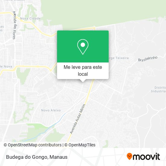 Budega do Gongo mapa