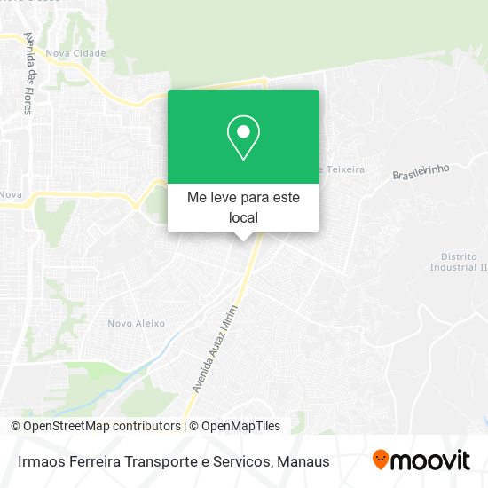 Irmaos Ferreira Transporte e Servicos mapa