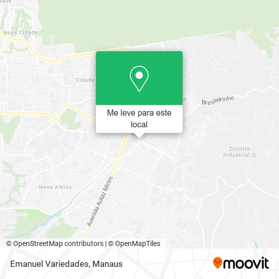 Emanuel Variedades mapa