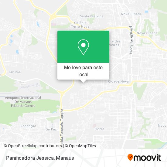 Panificadora Jessica mapa