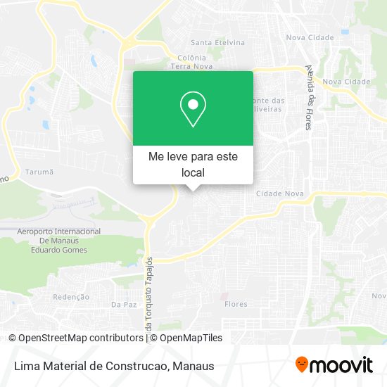 Lima Material de Construcao mapa