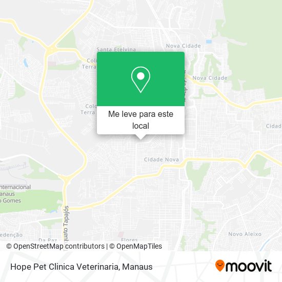 Hope Pet Clinica Veterinaria mapa