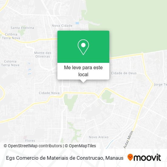 Egs Comercio de Materiais de Construcao mapa