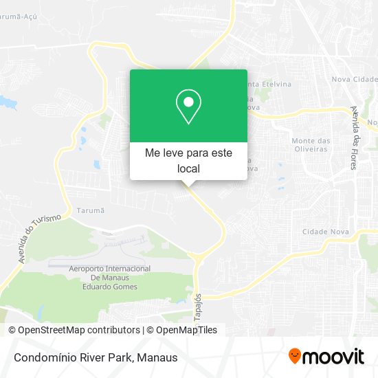 Condomínio River Park mapa