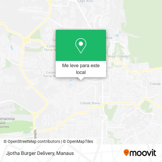 Jjotha Burger Delivery mapa