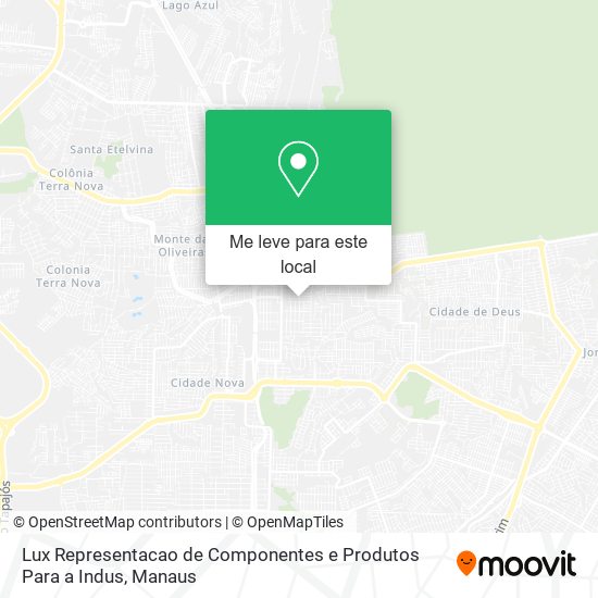 Lux Representacao de Componentes e Produtos Para a Indus mapa