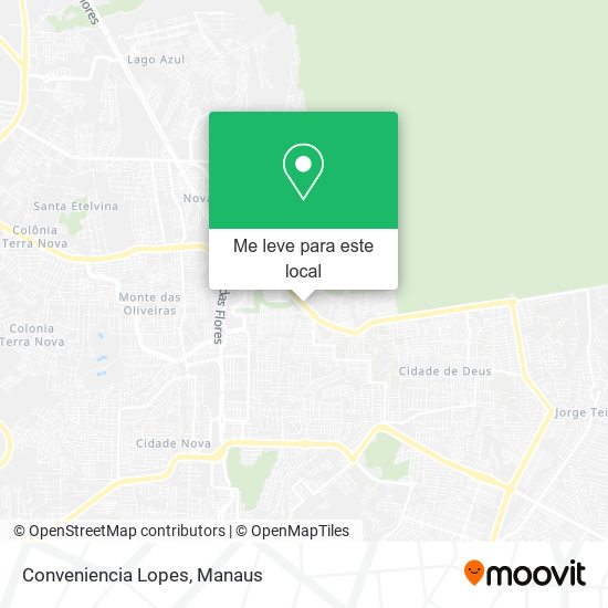 Conveniencia Lopes mapa
