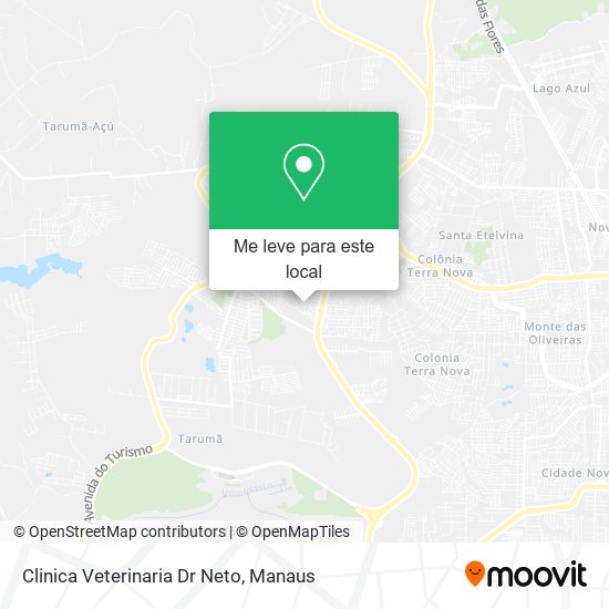 Clinica Veterinaria Dr Neto mapa