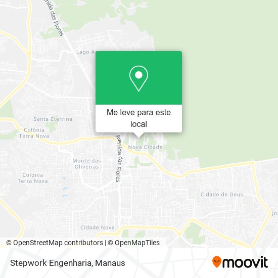 Stepwork Engenharia mapa