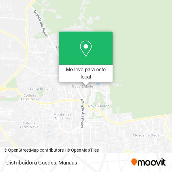 Distribuidora Guedes mapa