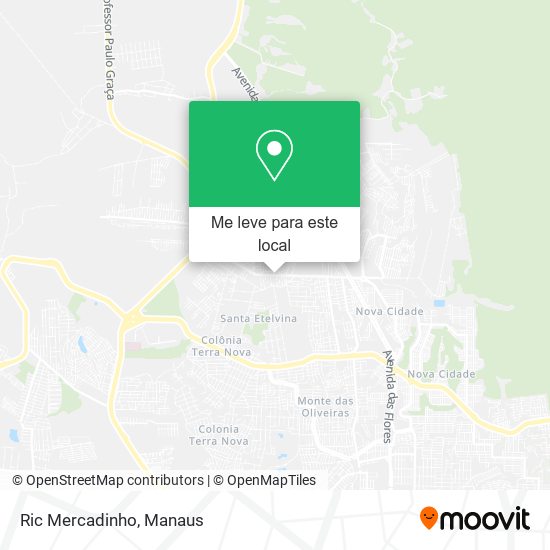 Ric Mercadinho mapa