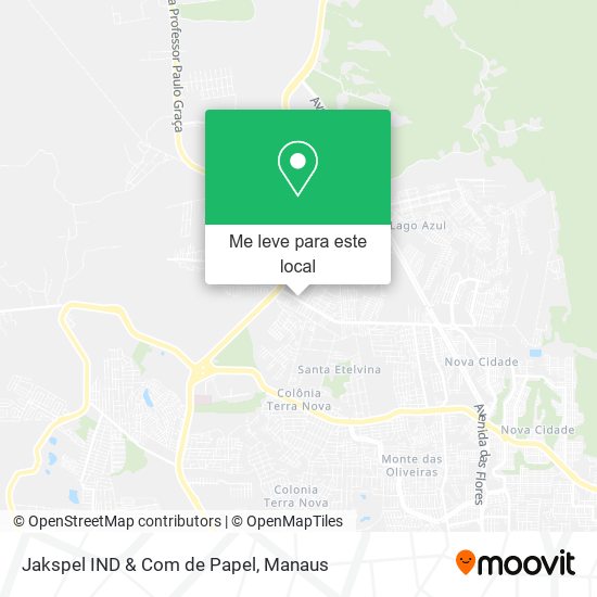 Jakspel IND & Com de Papel mapa