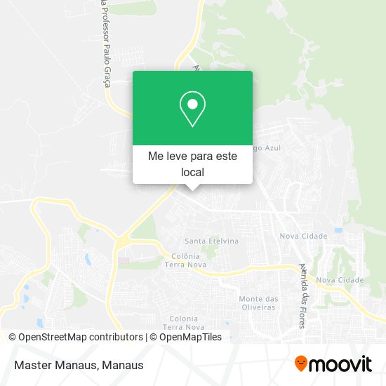 Master Manaus mapa