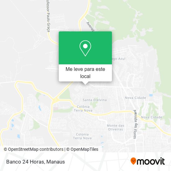 Banco 24 Horas mapa