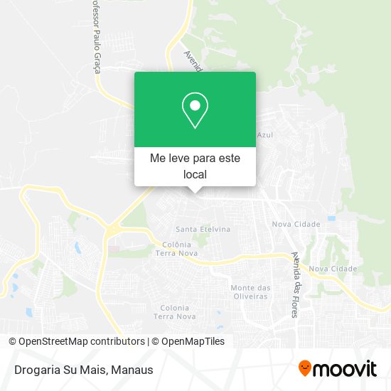 Drogaria Su Mais mapa