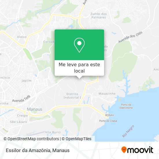 Essilor da Amazônia mapa