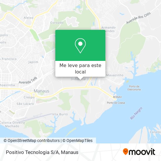 Positivo Tecnologia S/A mapa