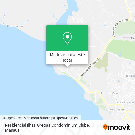 Residencial Ilhas Gregas Condominium Clube mapa