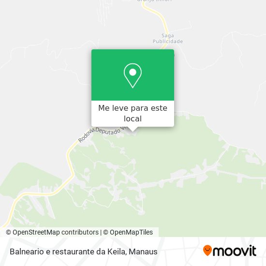 Balneario e restaurante da Keila mapa