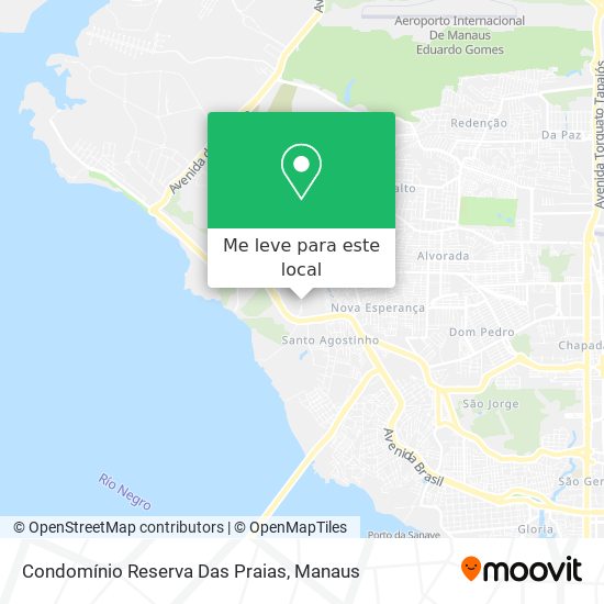 Condomínio Reserva Das Praias mapa