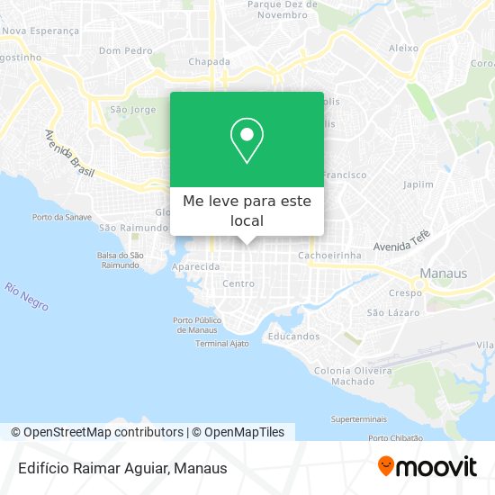 Edifício Raimar Aguiar mapa
