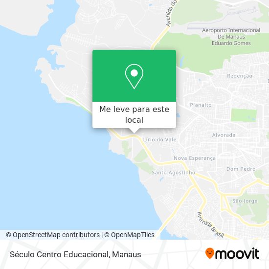 Século Centro Educacional mapa