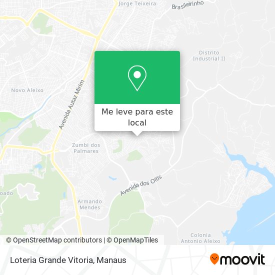 Loteria Grande Vitoria mapa