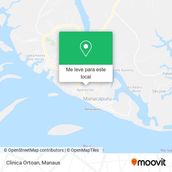 Clinica Ortoan mapa