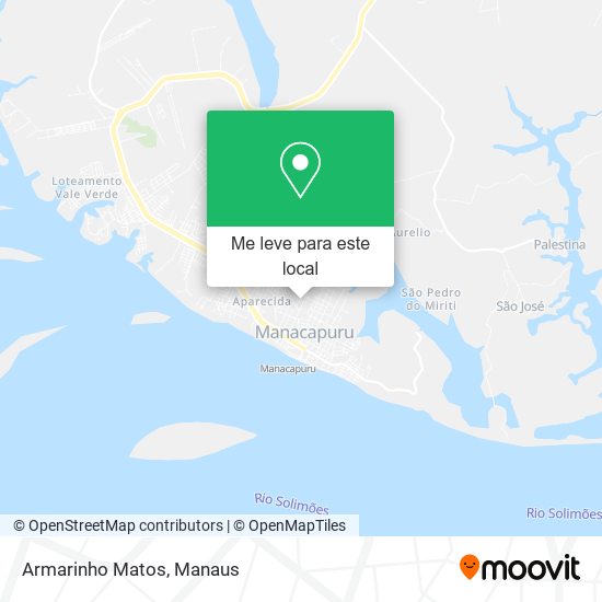 Armarinho Matos mapa