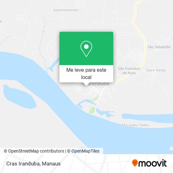 Cras Iranduba mapa
