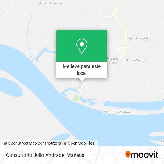 Consultório Julio Andrade mapa