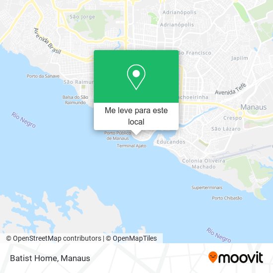 Batist Home mapa