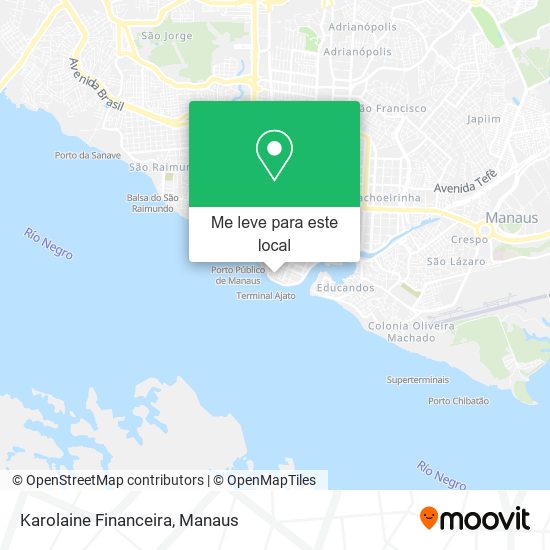 Karolaine Financeira mapa