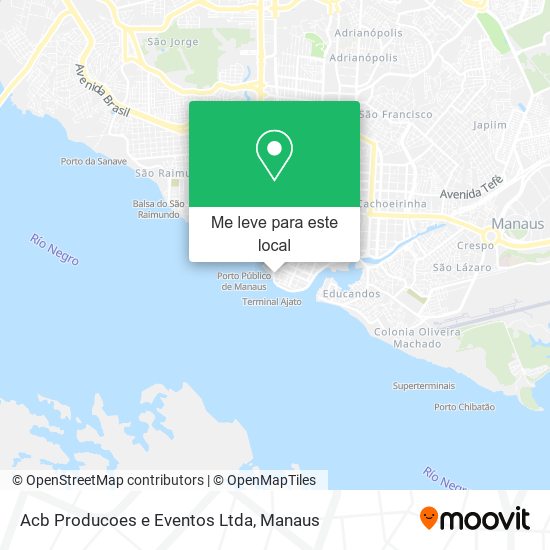 Acb Producoes e Eventos Ltda mapa