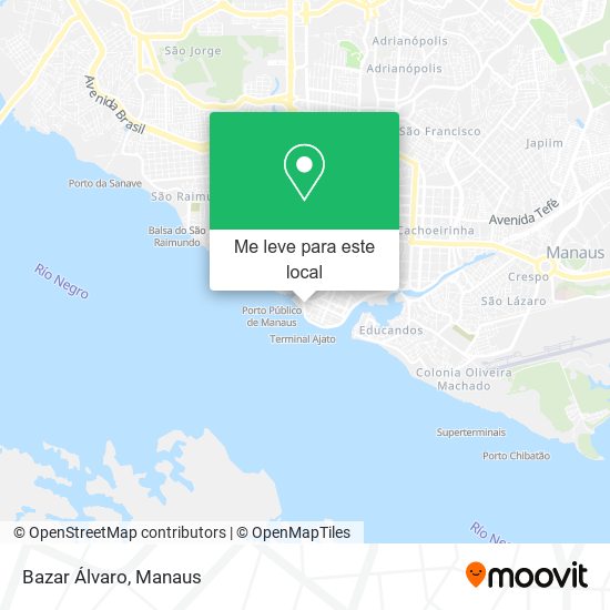 Bazar Álvaro mapa