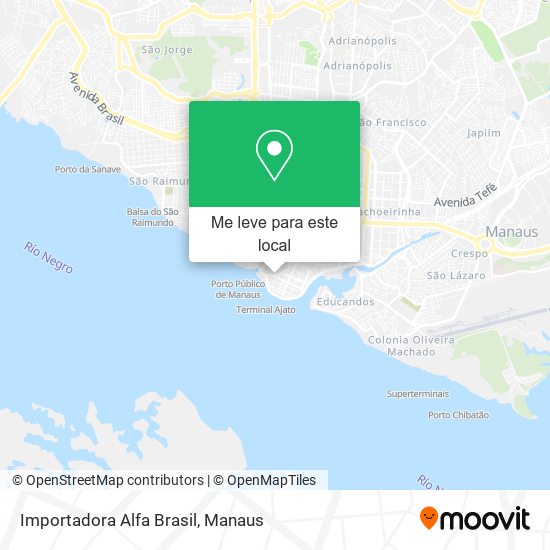 Importadora Alfa Brasil mapa