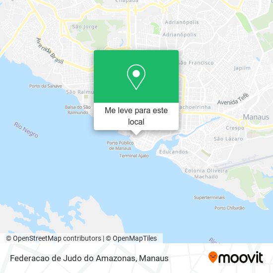 Federacao de Judo do Amazonas mapa