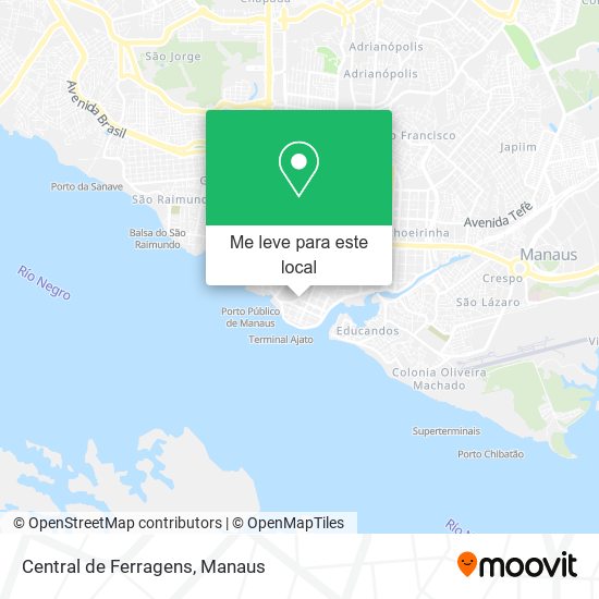 Central de Ferragens mapa