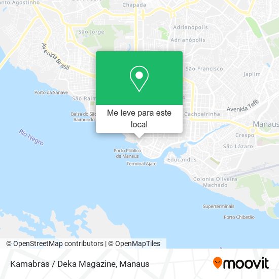 Kamabras / Deka Magazine mapa