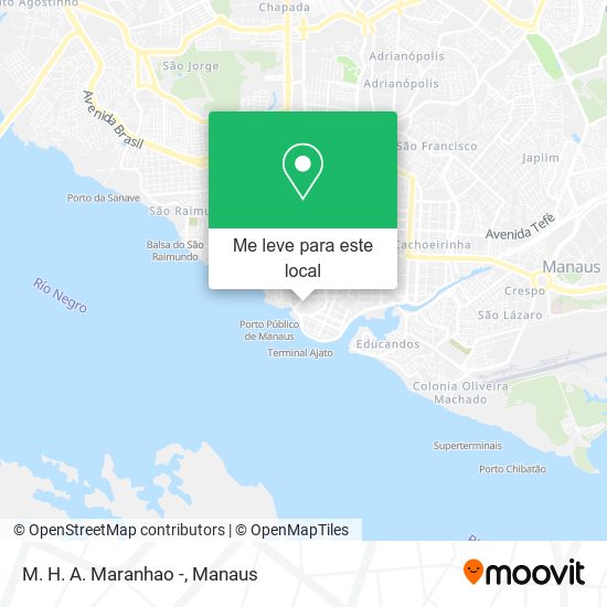 M. H. A. Maranhao - mapa