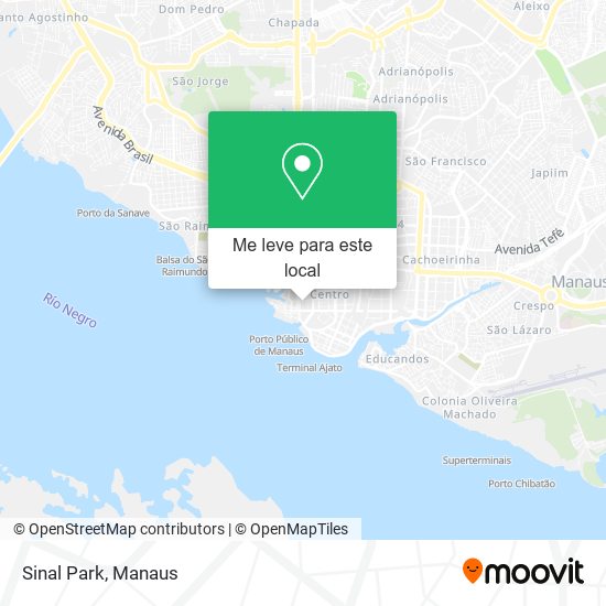 Sinal Park mapa