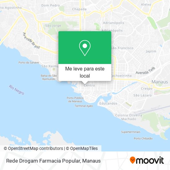 Rede Drogam Farmacia Popular mapa