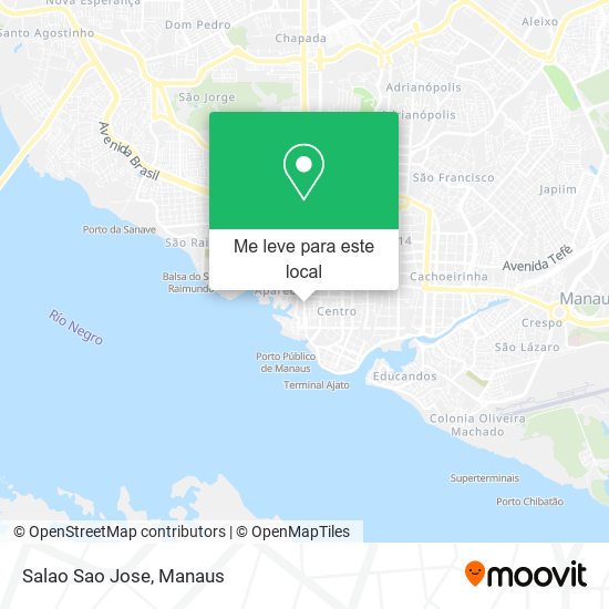 Salao Sao Jose mapa