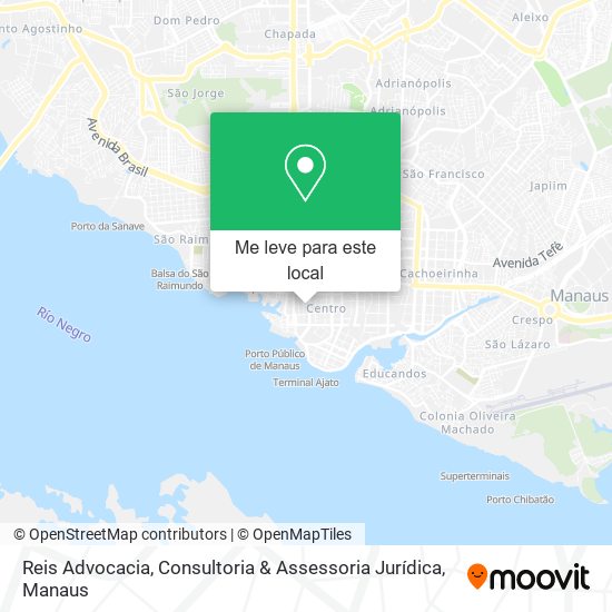Reis Advocacia, Consultoria & Assessoria Jurídica mapa